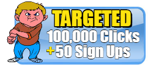 450,000 TARGETED HITS + 200 REAL SIGN UPS -$18.99